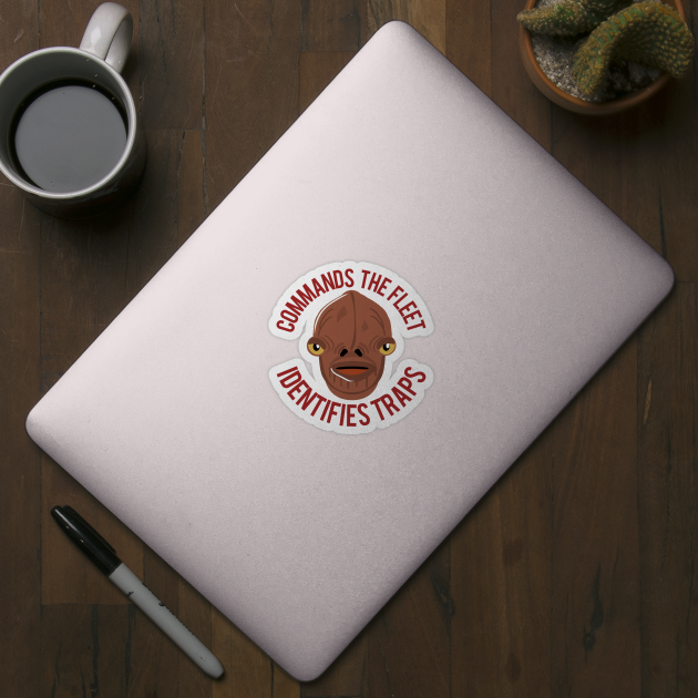 Ackbar Has Two Jobs by PopCultureShirts